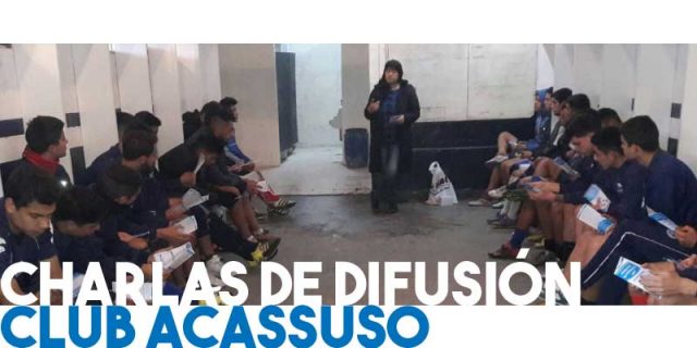 Charlas de difusión: Club Acassuso