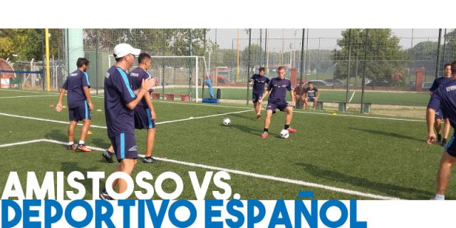Amistoso vs. Deportivo Español