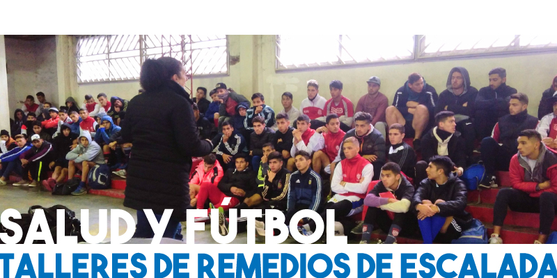 Salud y Fúbtol: Talleres de Remedios de Escalada – Fundacion el Futbolista