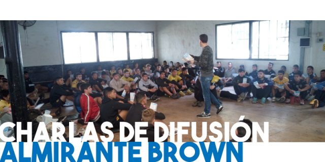 Charlas de difusión : Almirante Brown