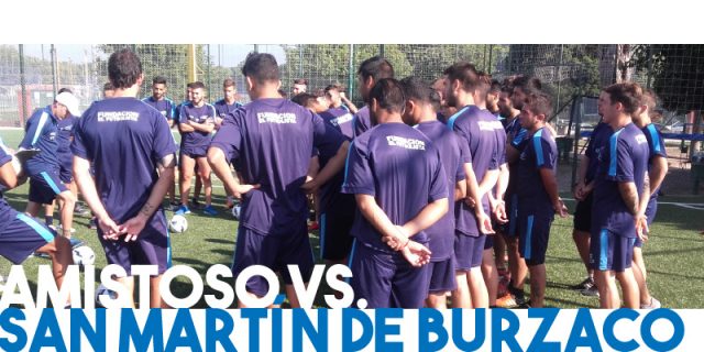 Amistoso vs. San Martín de Burzaco