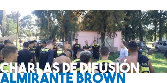 Charlas de difusión: Almirante Brown