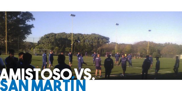 Amistoso vs. San Martín