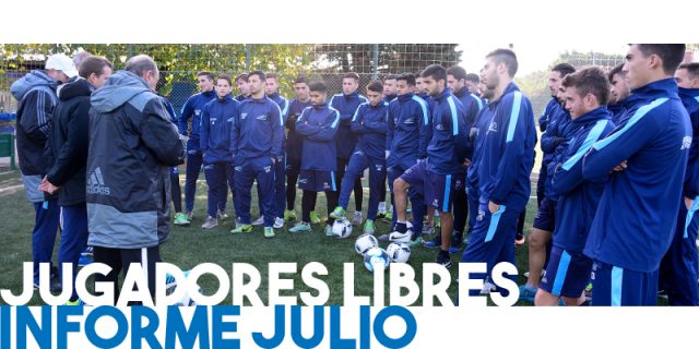 Jugadores libres: informe julio