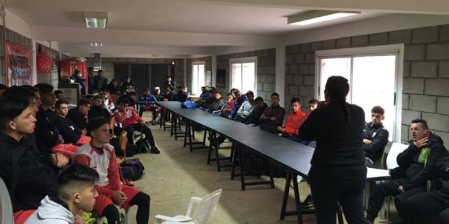 Salud y Fútbol, en Huracán