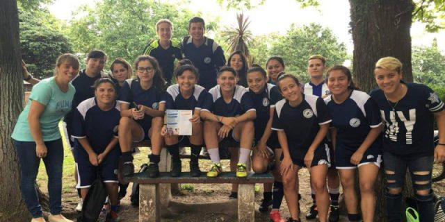 Charla de difusión en fútbol femenino de Deportivo Merlo