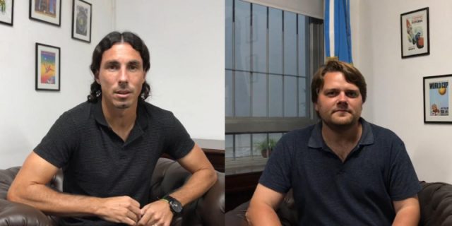 Daniel Vega y Cirstian Kolisek, presentes en la apertura del curso de Manager Deportivo.