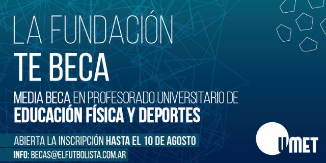 La Fundación te beca en Profesorado Universitario de Educación Física y Deportes