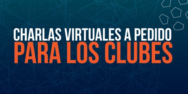 Charlas virtuales gratuitas para los clubes