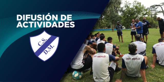 Charla de difusión en Deportivo Merlo