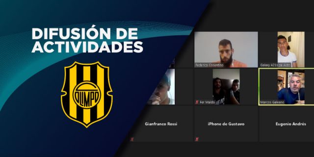 Charla de difusión con el plantel profesional de Olimpo