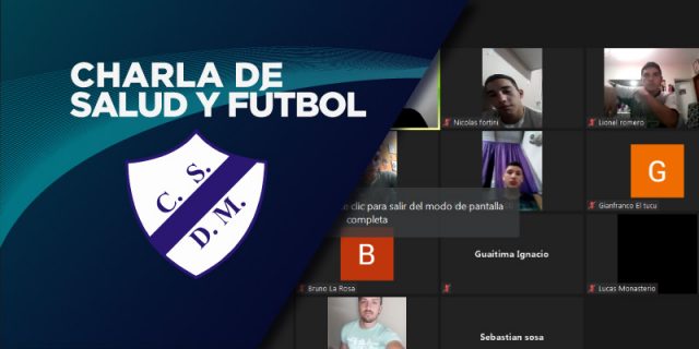 Salud y Fútbol con los chicos de Deportivo Merlo