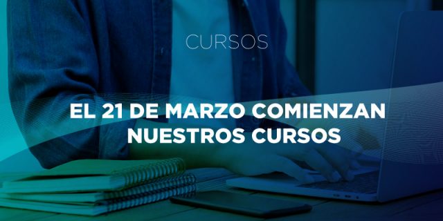 ¡Pronto comienzan nuestros cursos online!