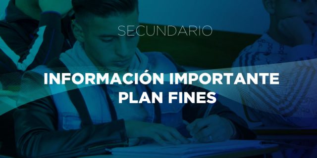 Exámenes del Plan FinEs en la Fundación