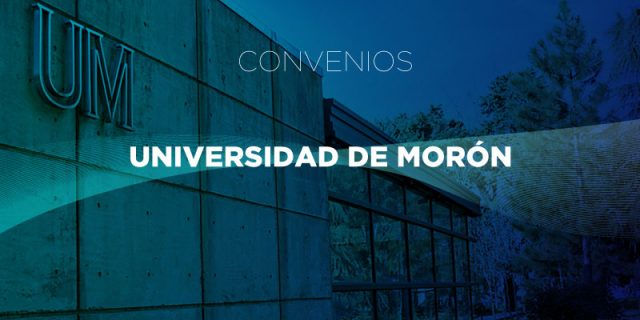 Convenio con la Universidad de Morón